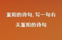 写一句有关重阳的诗句【100句文案精选】 写一句有关重阳的诗句【100句文案精选】
