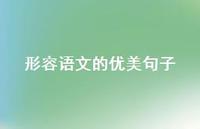 形容语文的优美句子49句汇总