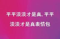 平平淡淡才是真表情包(100句)