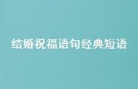 结婚祝福语句经典短语合集65句精选