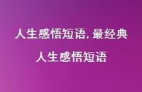 最经典人生感悟短语【100句文案精选】