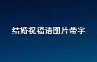 结婚祝福语图片带字合集41句精选 结婚祝福语图片带字合集41句精选