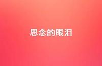 思念的眼泪66句汇总 思念的眼泪66句汇总