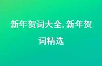 新年贺词精选【精品文案100句】 新年贺词精选【精品文案100句】