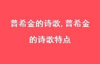 普希金的诗歌特点【精品文案100句】