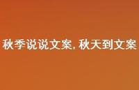秋天到文案【100句文案】 秋天到文案【100句文案】