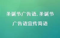 圣诞节广告语宣传简语【精品文案100句】