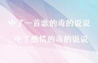 中了感情的毒的说说【精选100句】