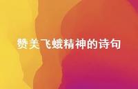 赞美飞蛾精神的诗句(精选49句) 赞美飞蛾精神的诗句(精选49句)