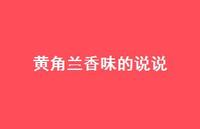 黄角兰香味的说说【100句精选短句合集】 黄角兰香味的说说【100句精选短句合集】