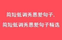 简短低调秀恩爱句子精选【100句文案精选】