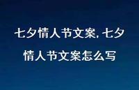 七夕情人节文案怎么写【精品文案100句】