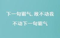 敌不动我不动下一句霸气【精选100句】