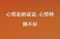 心情特别不好【精选100句】