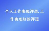 工作表现好的评语【精品文案100句】