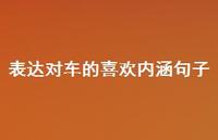 表达对车的喜欢内涵句子【100句精选短句合集】
