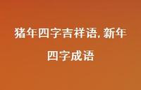 新年四字成语【100句文案精选】