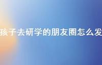 孩子去研学的朋友圈怎么发【100句精选短句合集】