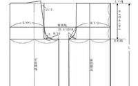 服装打板裤子母型的建立与四种变化实例分享