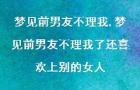 梦见前男友不理我了还喜欢上别的女人【精选100句】