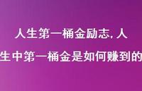 人生中一桶金是如何赚到的(100句)