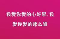 我爱你爱的那么累【78句文案精选】