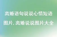 离婚说说图片大全(100句) 离婚说说图片大全(100句)