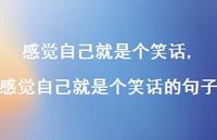 感觉自己就是个笑话的句子(100句)