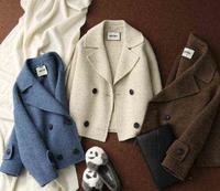 羊绒羊毛二合一的大衣，带来无比的时髦度和适用度