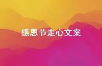 感恩节走心文案54句汇总