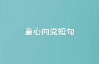 童心向党短句【100句精选短句合集】