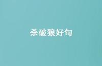 杀破狼好句56句汇总 杀破狼好句56句汇总