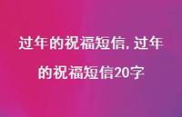 过年的祝福短信20字【精品文案100句】