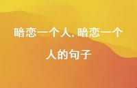 暗恋一个人的句子【100句文案】 暗恋一个人的句子【100句文案】