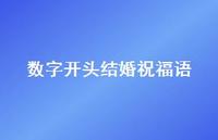 数字开头结婚祝福语合集56句精选