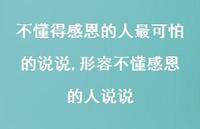 形容不懂感恩的人说说【100句文案】