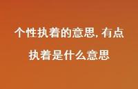 有点执着是什么意思【精选100句】 有点执着是什么意思【精选100句】