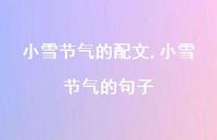 小雪节气的句子【精品文案100句】