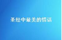 圣经中最美的情话【100句精选短句合集】