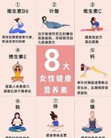 女性健康营养素和食补