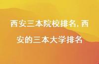 西安的三本大学排名【100句文案精选】 西安的三本大学排名【100句文案精选】