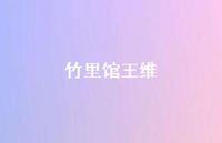 竹里馆王维67句汇总 竹里馆王维67句汇总