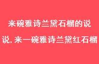 来一碗雅诗兰黛红石榴(100句)