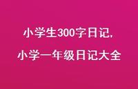 小学一年级日记大全【100句文案精选】 小学一年级日记大全【100句文案精选】