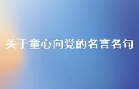 关于童心向党的名言名句【100句精选短句合集】 关于童心向党的名言名句【100句精选短句合集】