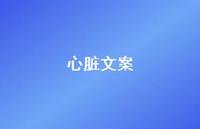 心脏文案【100句精选短句合集】