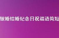 银婚结婚纪念日祝福语简短合集68句精选