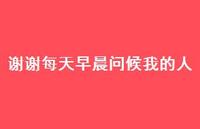 谢谢每天早晨问候我的人73句汇总 谢谢每天早晨问候我的人73句汇总
