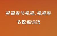 祝福春节祝福词语【精品文案100句】