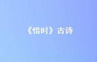 《惜时》古诗(精选53句)